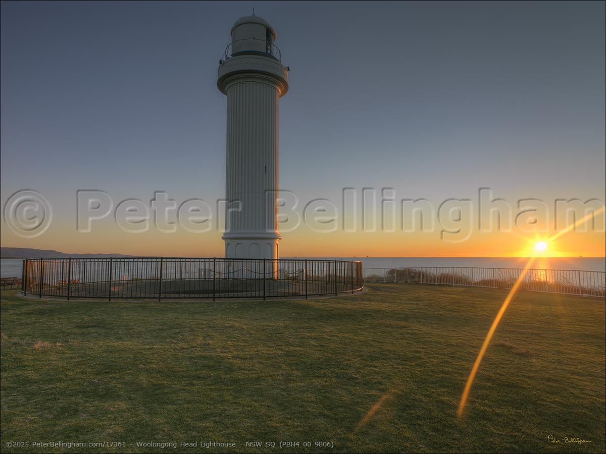 Peter Bellingham Photography Woolongong Head Lighthouse - NSW SQ (PBH4 00 9806)